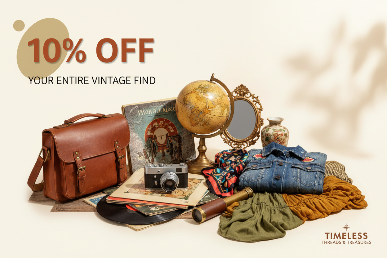 create a big promo image with a 10% nice image with some product on the picture