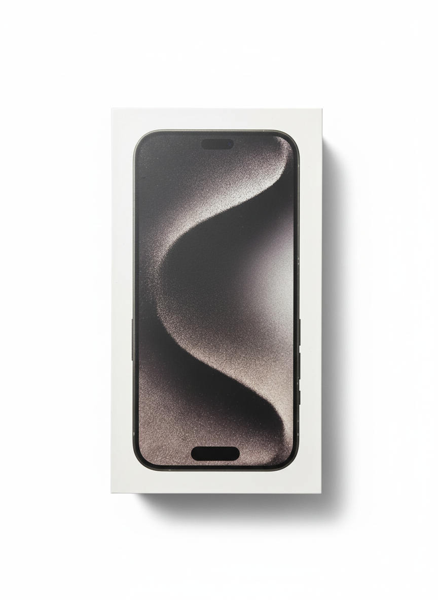 Empty boxes of Apple iPhone 15 Pro/ iPhone 15 Pro Max