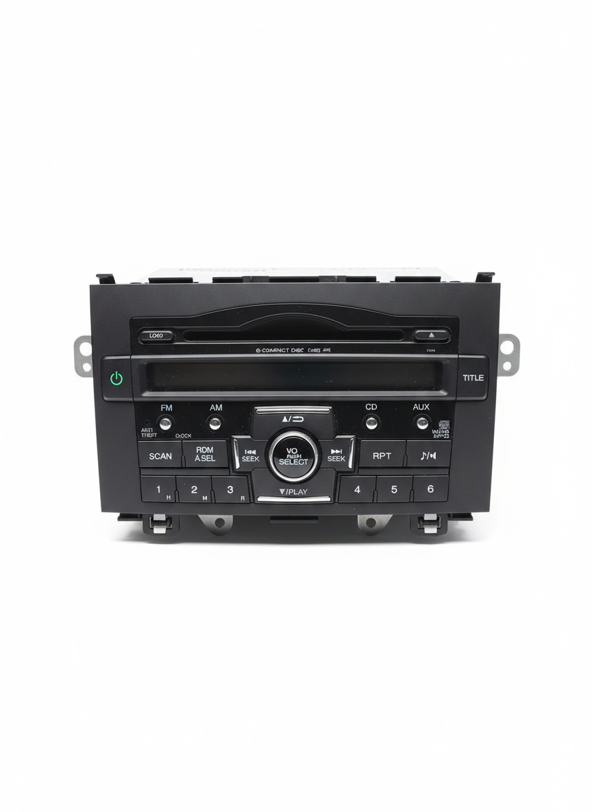 2010 Honda Disc CD Changer Car Stereo Radio - FM/AM with AUX Input