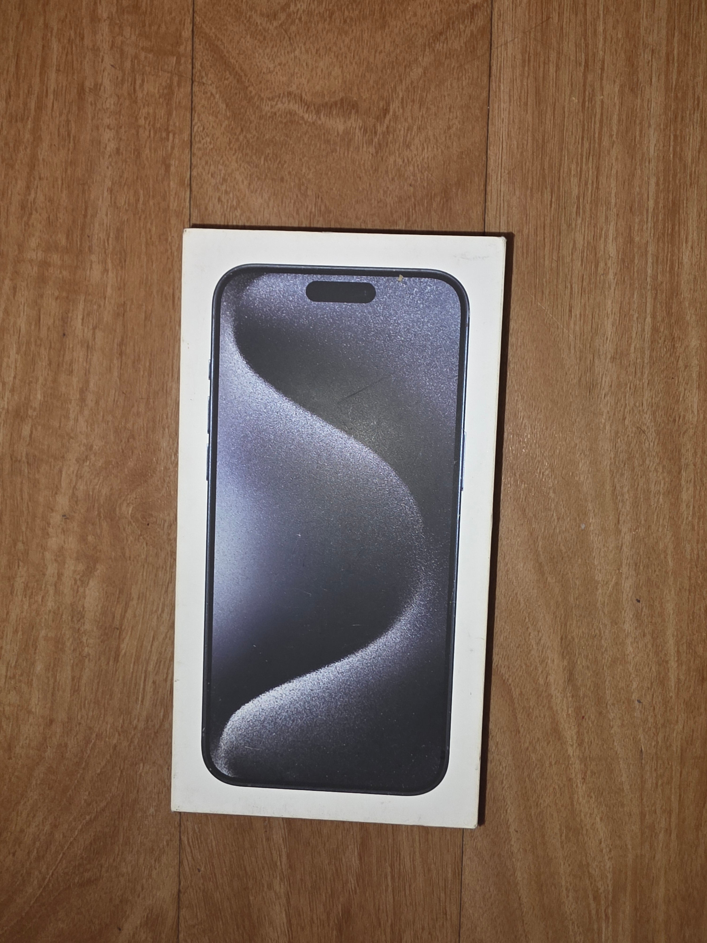 Empty boxes of Apple iPhone 15 Pro/ iPhone 15 Pro Max